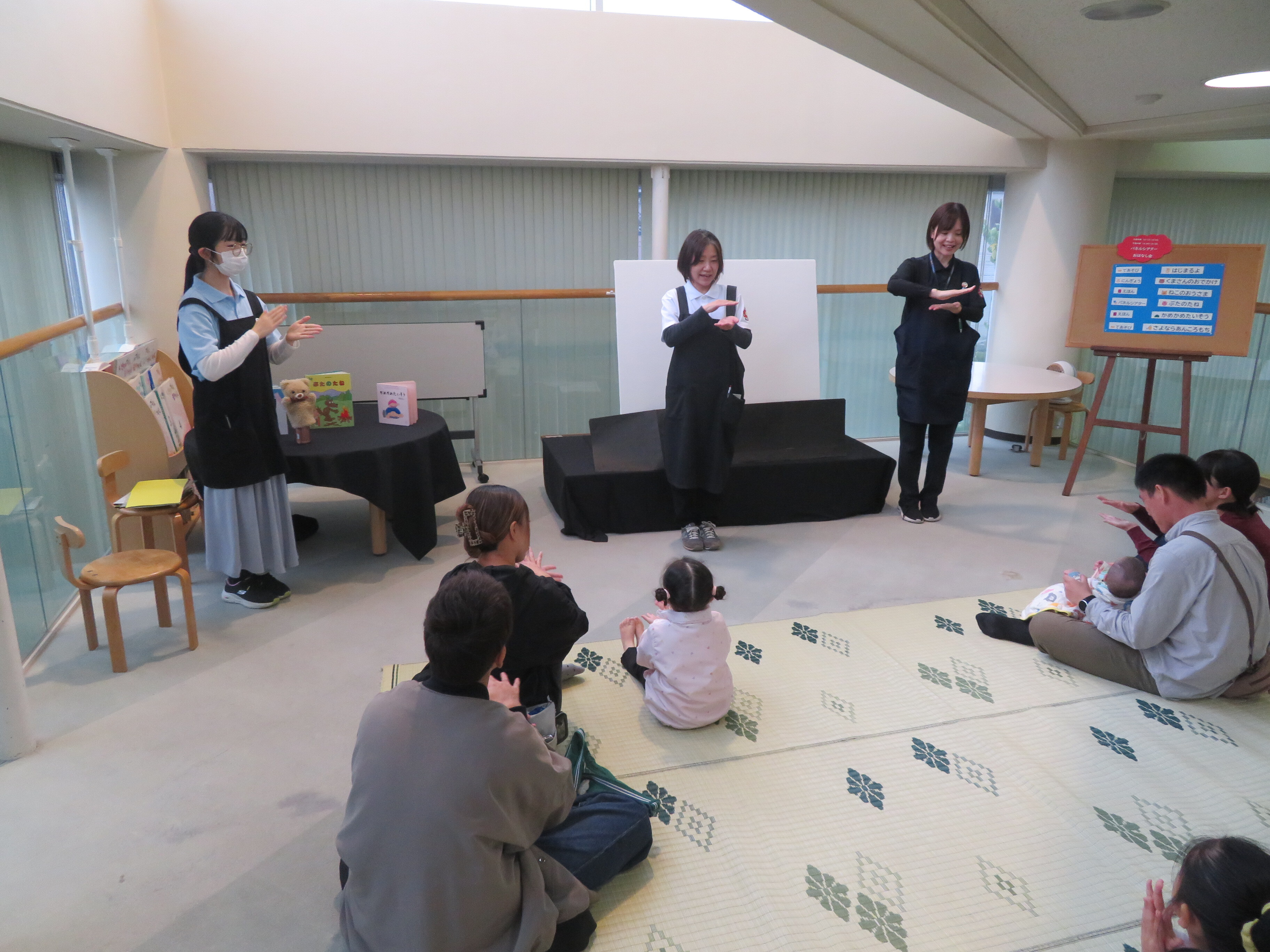 昨年度の図書館まつりの様子
